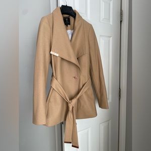 Ted Baker Wool and Cashmere Camel Coat